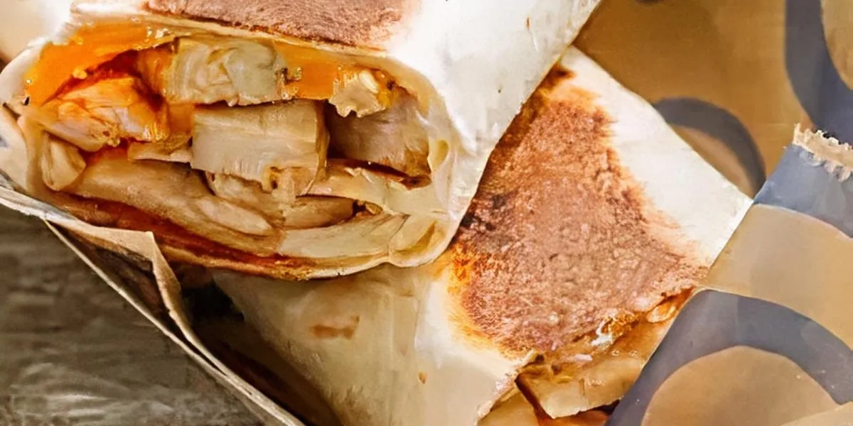 Compact sandwich shop with counter service featuring menu boards of specialty wraps and sandwiches popular with the lunch...