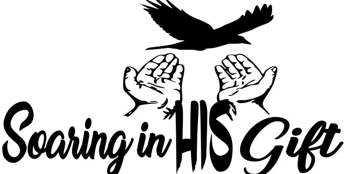 Bright craft supply store with organized vinyl displays, t-shirt blanks, and a warm gathering space where crafters...