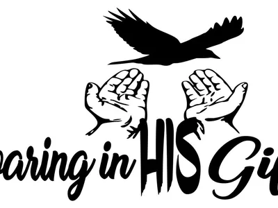 Bright craft supply store with organized vinyl displays, t-shirt blanks, and a warm gathering space where crafters...