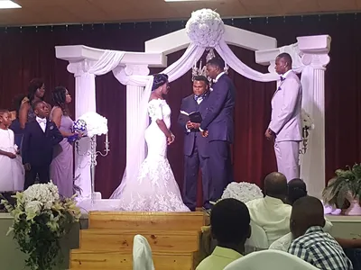 Historic theater building with stage and seating area, featuring professional lighting system and performance space in...