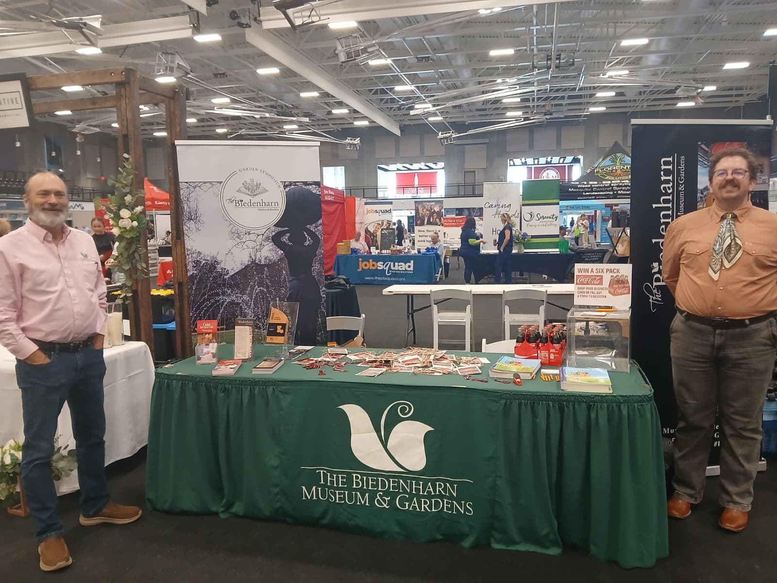 Biedenharn Museum and Gardens booth at the 2026 Annual Business Expo in West Monroe Louisiana