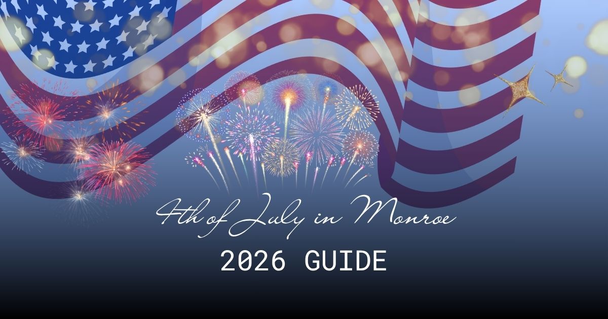 4th of July fireworks guide for Monroe and West Monroe, Louisiana, 2026