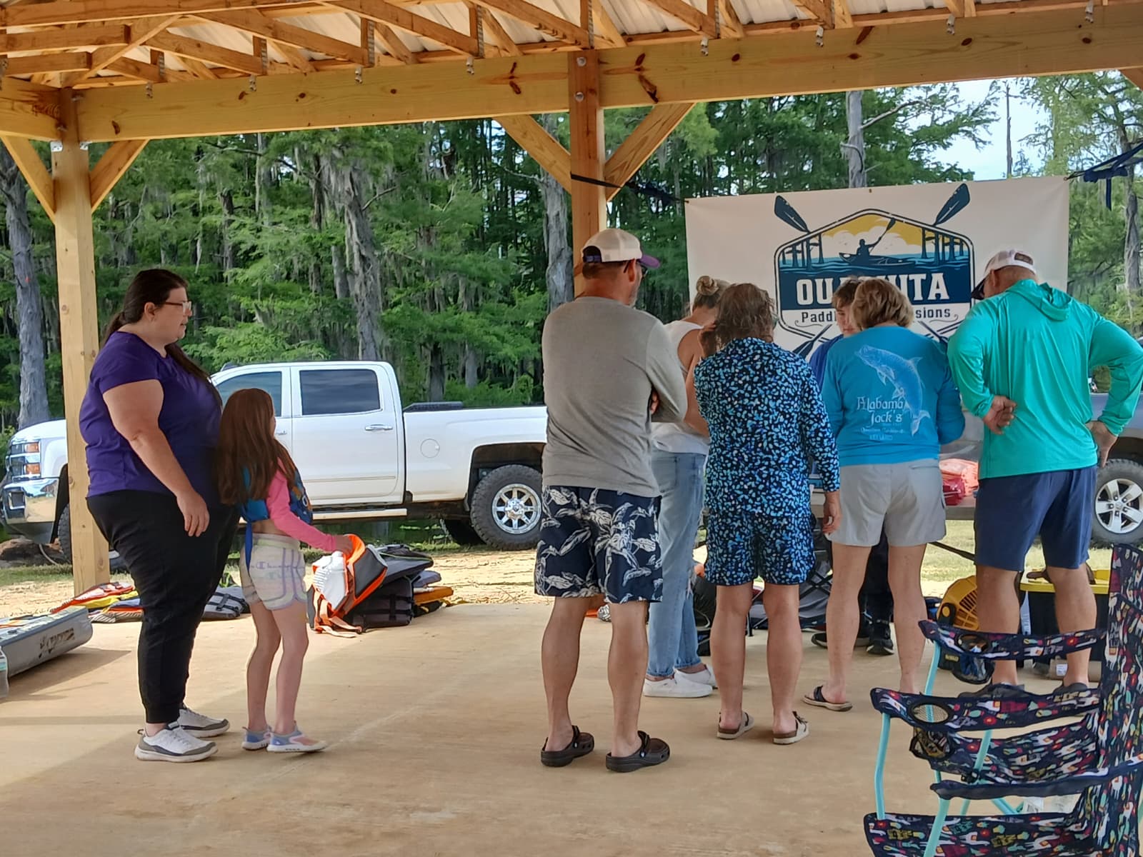 Ouachita Paddle and Provisions at the Cheniere Lake Area 3 Phase II launch event